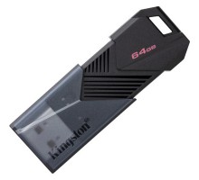 USB флеш накопичувач Kingston 64GB DataTraveler Exodia Onyx USB 3.2 Gen 1 Black (DTXON/64GB) 