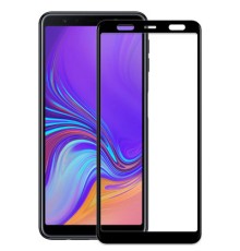 Скло захисне PowerPlant Full screen Samsung Galaxy A7 (2018), Black (GL606023)