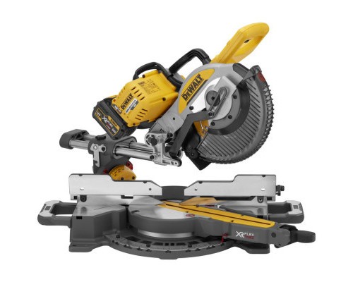 Торцювальна пила DeWALT 54В XR FLEXVOLT Li-lon, диск 250х30 мм, XPS, 20.5 кг, 2x2Ah (DCS727T2)