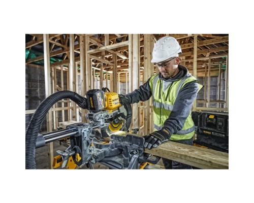 Торцювальна пила DeWALT 54В XR FLEXVOLT Li-lon, диск 250х30 мм, XPS, 20.5 кг, 2x2Ah (DCS727T2)
