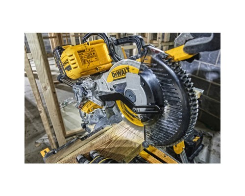 Торцювальна пила DeWALT 54В XR FLEXVOLT Li-lon, диск 250х30 мм, XPS, 20.5 кг, 2x2Ah (DCS727T2)