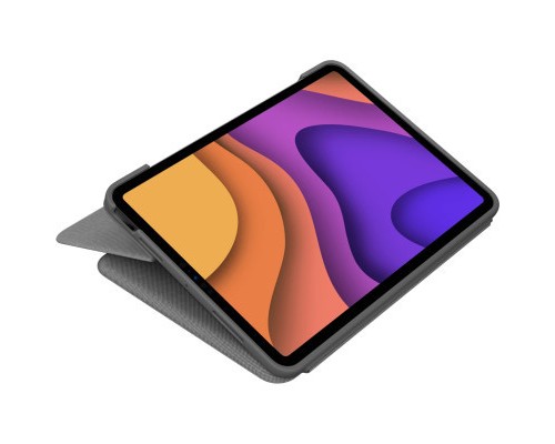 Чохол до планшета Logitech Folio Touch for iPad Air (4th gen) - OXFORD GREY - UK (L920-009968)