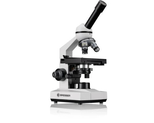 Мікроскоп Bresser Erudit Basic Mono 40x-400x з адаптером для смартфона + кейс (922745)