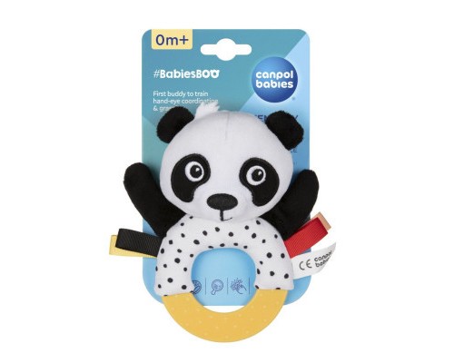 Брязкальце Canpol з прорізувачем BabiesBoo (68/086)