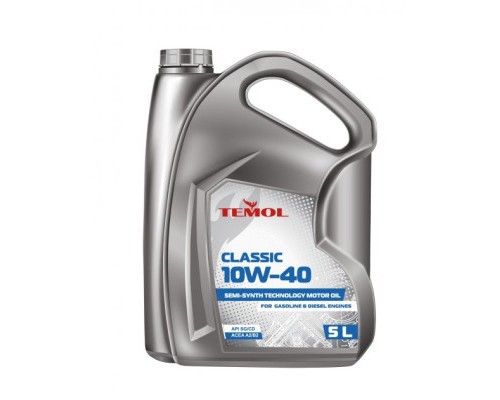 Моторна олива TEMOL Classic 10W40 5л (TEMOL 62894)