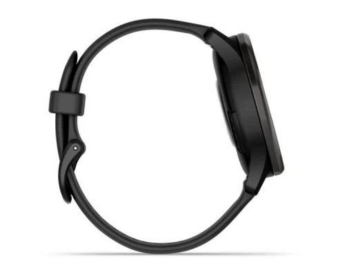 Смарт-годинник Garmin vivomove Trend, Black, Silicone, GPS (010-02665-00)