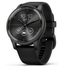 Смарт-годинник Garmin vivomove Trend, Black, Silicone, GPS (010-02665-00)