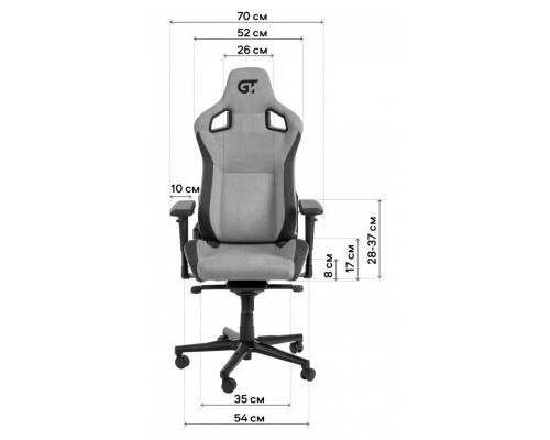 Крісло ігрове GT Racer X-8005 Dark Blue/Black