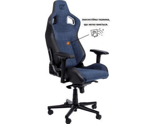 Крісло ігрове GT Racer X-8005 Dark Blue/Black