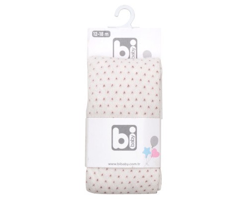 Колготки дитячі Bibaby у крапку (68122-80-beige)