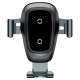 Зарядний пристрій Baseus Metal Wireless Charger Gravity Car MountTarnish (WXYL-B (676867)