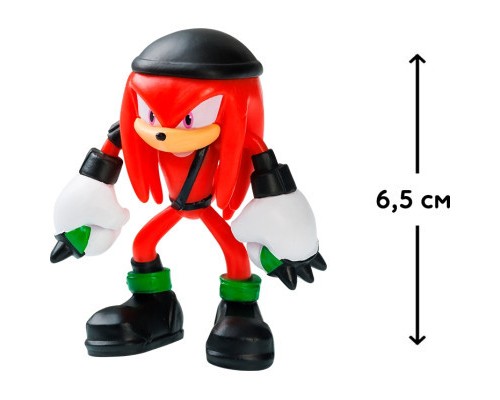 Фігурка Sonic Prime Наклз готовий до бою 6,5 см (SON2010G)