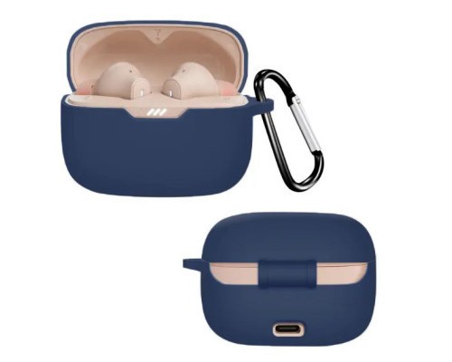 Чохол для навушників BeCover Silicon для JBL Tune 230 NC TWS Deep Blue (709600)