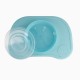 Набір дитячого посуду Twistshake Pastel Blue килимок з тарілкою (78130)