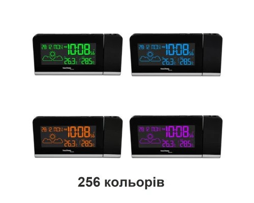 Настільний годинник Technoline WT539 проекційний Black (DAS301813) Настільний годинник Technoline WT539 проекційний Black (DAS301813)