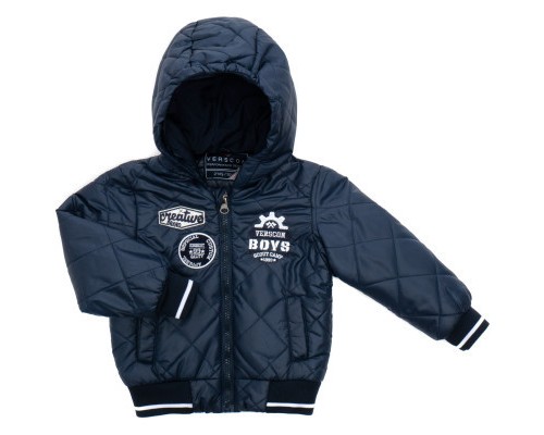 Куртка дитяча Verscon стьобана (3608-104B-blue)