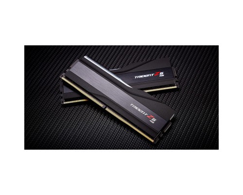 Модуль пам'яті для комп'ютера DDR5 32GB (2x16GB) 6000 MHz Trident Z5 RGB Black G.Skill (F5-6000J3040F16GX2-TZ5RK)