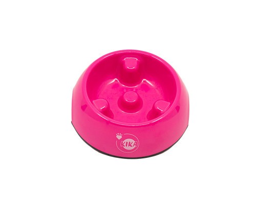 Посуд для собак KIKA Миска для повільного харчування S рожева (SDML990051SR)