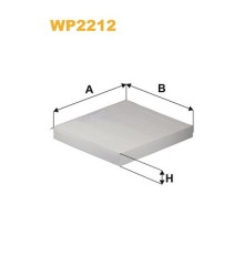 Фільтр салону Wixfiltron WP2212