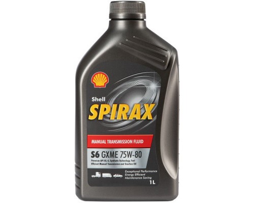 Трансмісійна олива Shell Spirax S6 GXME 75W-80, 1л (4510)