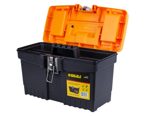 Ящик для інструментів Sigma з металевими замками 320x155x187мм (7403531) (7403531)