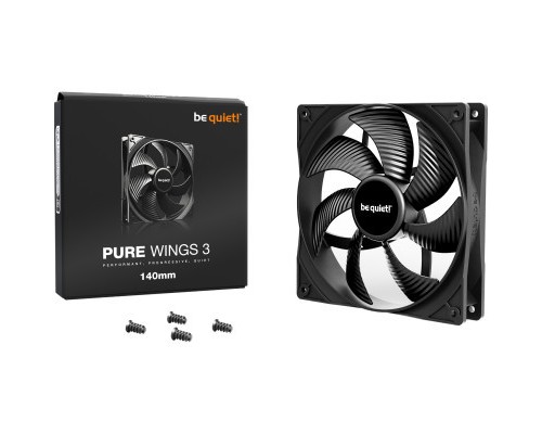 Кулер до корпусу Be quiet! PURE WINGS 3 140mm (BL107)