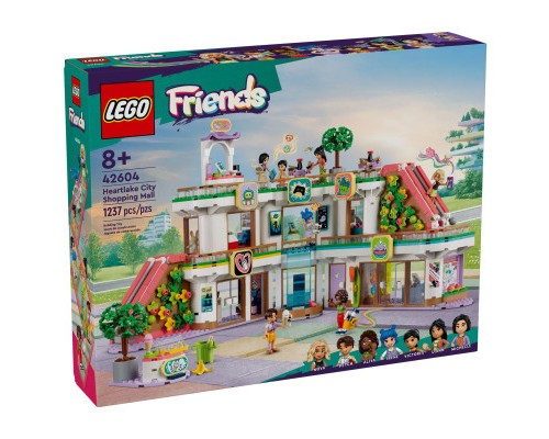 Конструктор LEGO Friends Торговельний центр у Хартлейк-Сіті 1237 деталей (42604)