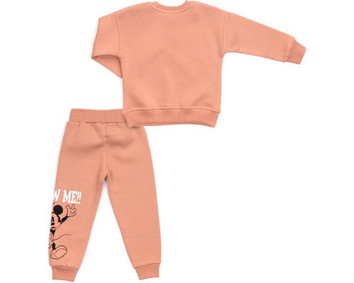 Спортивний костюм дитячий Smile флісовий (23197-104G-brown)
