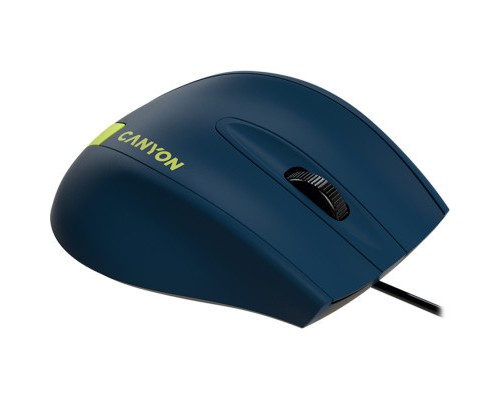 Мишка Canyon M-11 USB Blue/Yellow (CNE-CMS11BY)