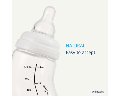 Соска Difrax S-bottle Natural, розмір M, 2 шт (672)