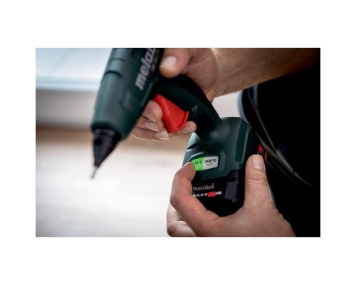 Клейовий пістолет Metabo HK 18 LTX 20, 18В, стрижні 11мм, подача 20г/хв (без АКБ та ЗП) (600797850)