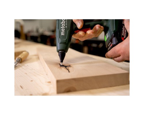 Клейовий пістолет Metabo HK 18 LTX 20, 18В, стрижні 11мм, подача 20г/хв (без АКБ та ЗП) (600797850)