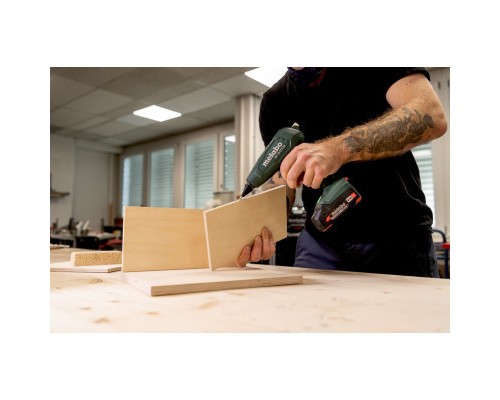 Клейовий пістолет Metabo HK 18 LTX 20, 18В, стрижні 11мм, подача 20г/хв (без АКБ та ЗП) (600797850)