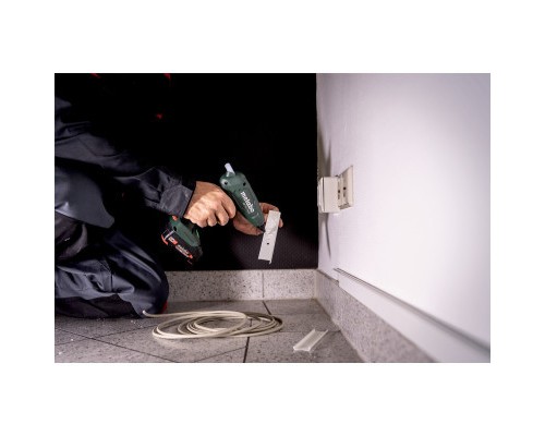 Клейовий пістолет Metabo HK 18 LTX 20, 18В, стрижні 11мм, подача 20г/хв (без АКБ та ЗП) (600797850)