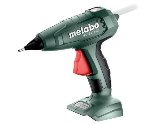 Клейовий пістолет Metabo HK 18 LTX 20, 18В, стрижні 11мм, подача 20г/хв (без АКБ та ЗП) (600797850)