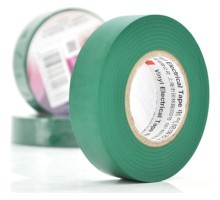 Ізоляційна стрічка 3M 0.15мм x 18мм x 20м Green, от -10°С до +80°С (0,15мм*18мм*20м_G)