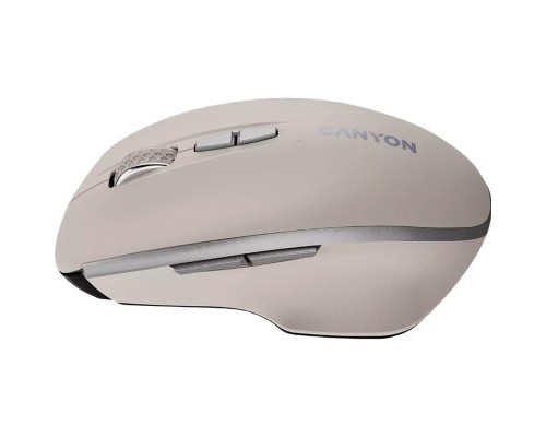 Мишка Canyon MW-21 Wireless Blue LED Cosmic Latte (CNS-CMSW21CL)