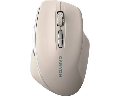 Мишка Canyon MW-21 Wireless Blue LED Cosmic Latte (CNS-CMSW21CL)