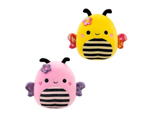 М'яка іграшка Squishmallows Друзі Джмелі 2 шт, 19 см (SQVA00843) М'яка іграшка Squishmallows Друзі Джмелі 2 шт, 19 см (SQVA00843)