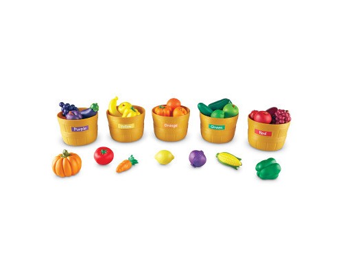 Розвиваюча іграшка Learning Resources Навчальний ігровий набір-сортер – Фермерський ринок (LER3060)