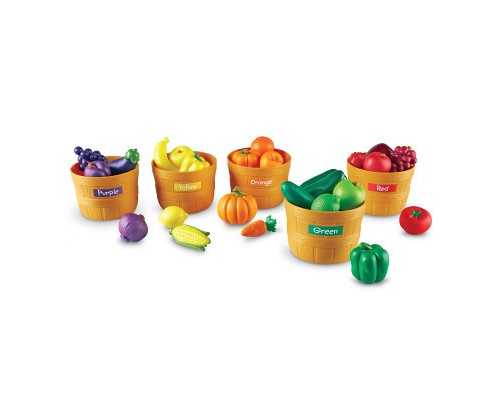 Розвиваюча іграшка Learning Resources Навчальний ігровий набір-сортер – Фермерський ринок (LER3060)