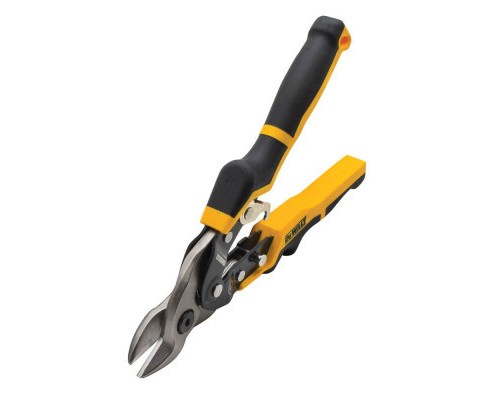 Ножиці по металу DeWALT BULLNOSE ERGO Aviation прямі з короткими губками L=235 мм (DWHT14694-0)