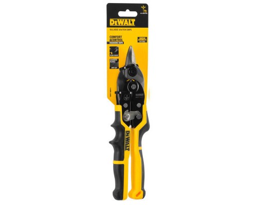 Ножиці по металу DeWALT BULLNOSE ERGO Aviation прямі з короткими губками L=235 мм (DWHT14694-0)