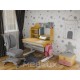Парта з кріслом Mealux Timberdesk S (парта + крісло + тумба) (BD-685 S+ box BD 920-2 PN+Y-115 G)