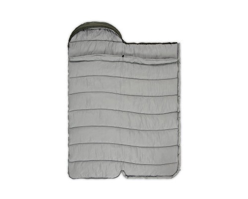 Спальний мішок Naturehike з капюшоном U250 NH20MSD07 (6°C) правий, темно-зелений (6927595767214-R)