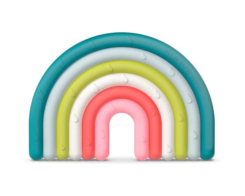 Прорізувач Suavinex силіконовий з бульбашками/мультиколір (401432)