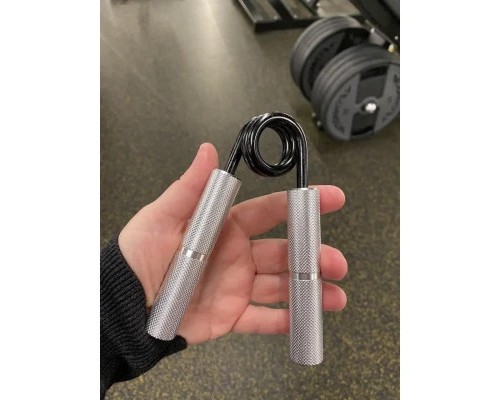 Еспандер PowerPlay -ножиці алюмінієвий 90 кг Hand Grip Срібний (PP_4322_90kg)