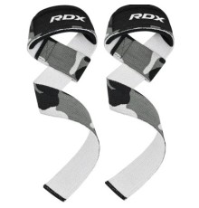 Кистьові лямки RDX W1 Gym Single Strap Camo Gray Plus (WAN-W1CG+)
