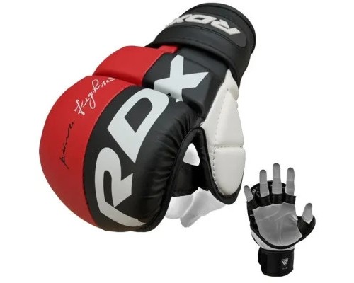Рукавички для MMA RDX T6 Plus Rex Red L (GGR-T6R-L+)