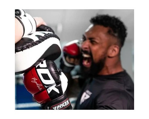 Рукавички для MMA RDX T6 Plus Rex Red L (GGR-T6R-L+)